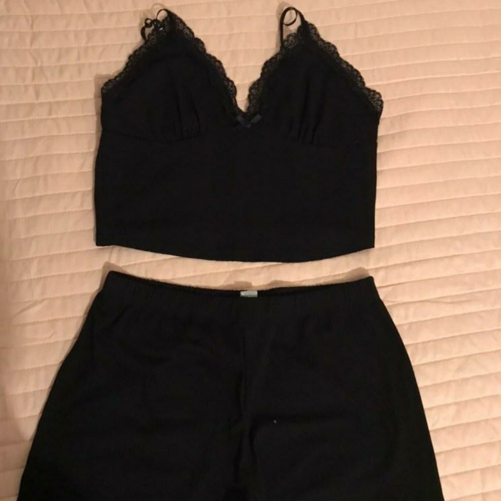Black Lace Set
